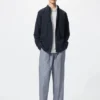 Men’s Linen Blend Easy Ankle Pants | Striped