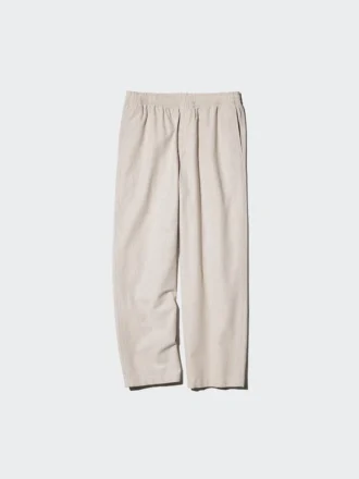 Men’s Linen Blend Easy Ankle Pants | Striped
