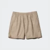 Men’s Linen Blend Easy Shorts | 5″