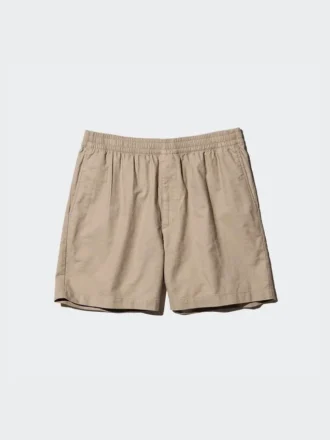 Men’s Linen Blend Easy Shorts | 5″