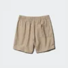 Men’s Linen Blend Easy Shorts | 5″