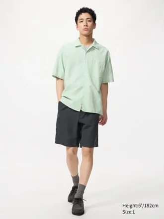 Men’s Linen Blend Shorts | 9.5″