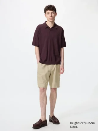 Men’s Linen Blend Shorts | 9.5″