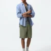 Men’s Linen Blend Shorts | 9.5″