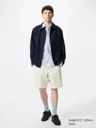Men’s Linen Blend Shorts | 9.5″