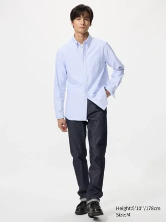 Men’s Oxford Slim Shirt | Striped