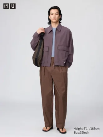 Men’s Pleated Wide Pants