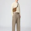 Men’s Pleated Wide Pants