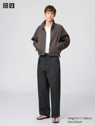 Men’s Pleated Wide Pants