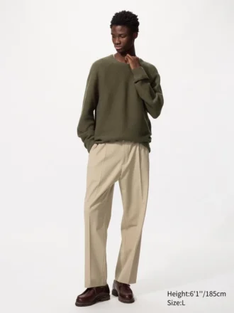 Men’s Pleated Wide Pants