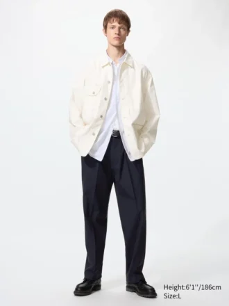 Men’s Pleated Wide Pants