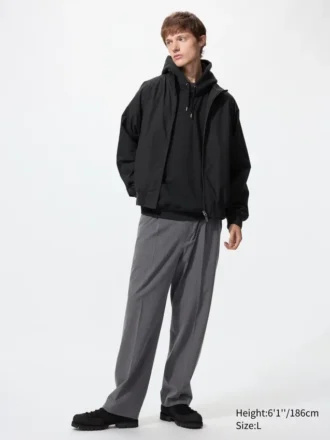 Men’s Pleated Wide Pants