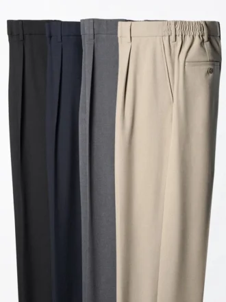 Men’s Pleated Wide Pants
