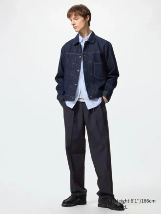 Men’s Pleated Wide Pants | Tall