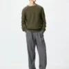 Men’s Pleated Wide Pants | Tall