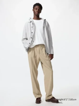 Men’s Pleated Wide Pants | Tall