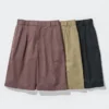 Men’s Pleated Wide Shorts | 12.5″