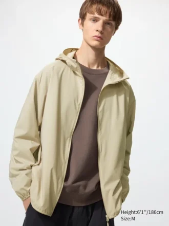 Men’s Pocketable Uv Protection Parka