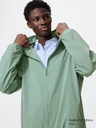 Men’s Pocketable Uv Protection Parka