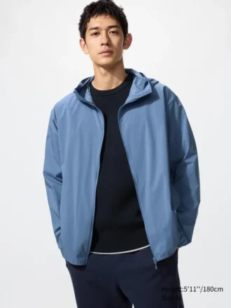 Men’s Pocketable Uv Protection Parka