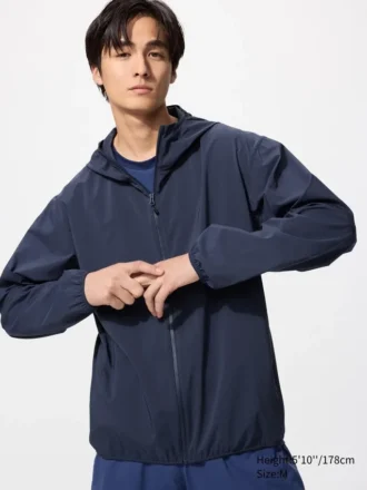 Men’s Pocketable Uv Protection Parka
