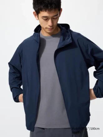 Men’s Pocketable Uv Protection Parka
