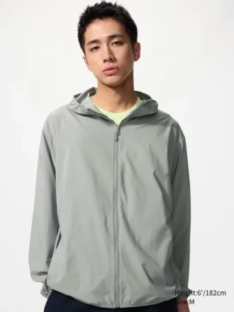 Men’s Pocketable Uv Protection Parka