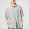 Men’s Premium Linen Oversized Shirt | Short Sleeve Men’s Premium Linen Oversized Shirt | Short Sleeve