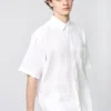 Men’s Premium Linen Oversized Shirt | Short Sleeve