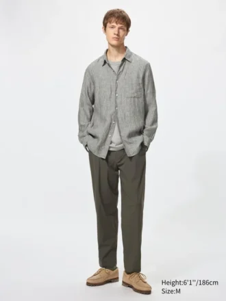 Men’s Premium Linen Shirt | Striped