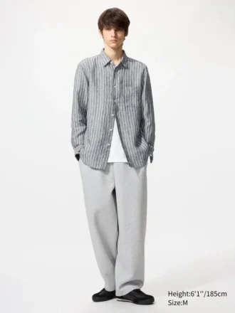 Men’s Premium Linen Shirt | Striped