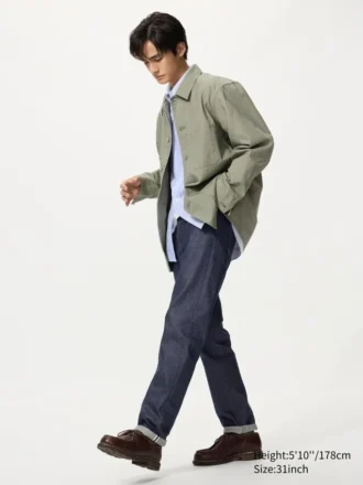 Men’s Slim Straight Jeans | Selvedge