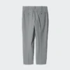 Men’s Smart Ankle Pants | Checked Pattern