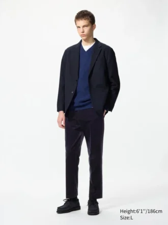 Men’s Smart Ankle Pants | Corduroy