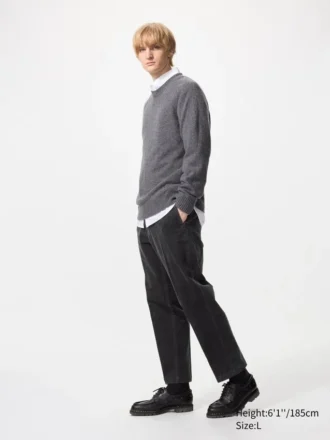 Men’s Smart Ankle Pants | Corduroy