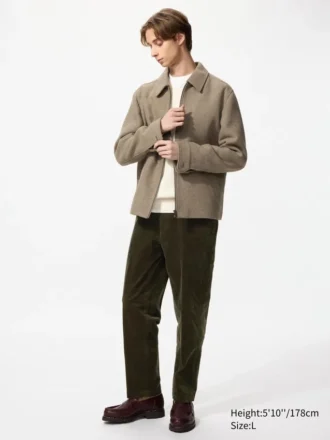 Men’s Smart Ankle Pants | Corduroy
