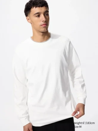 Men’s Soft Brushed T-Shirt | Long Sleeve