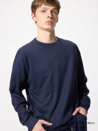 Men’s Soft Knitted Fleece T-Shirt