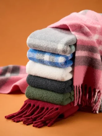 Men’s Souffle Chunky Scarf