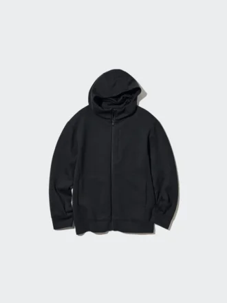 Men’s Stretch Dry Sweat Long-Sleeve Full-Zip Hoodie