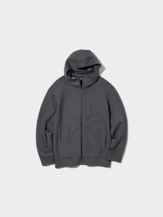 Men’s Stretch Dry Sweat Long-Sleeve Full-Zip Hoodie