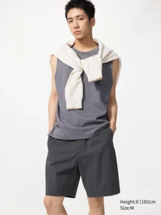 Men’s Stretch Easy Shorts | Seersucker | 8″