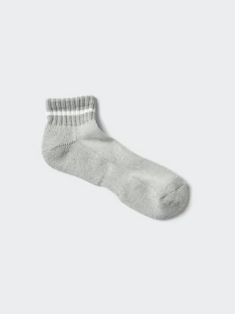 Men’s Striped Pile Short Socks