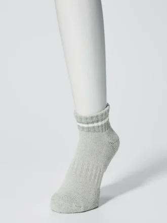 Men’s Striped Pile Short Socks