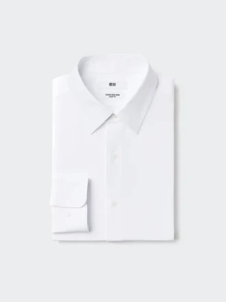 Men’s Super Non-Iron Jersey Slim Shirt | Regular Collar