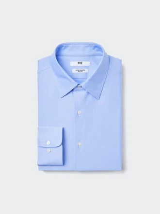 Men’s Super Non-Iron Jersey Slim Shirt | Regular Collar