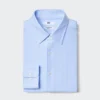 Men’s Super Non-Iron Jersey Slim Shirt | Regular Collar | Striped