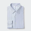Men’s Super Non-Iron Jersey Slim Shirt | Striped