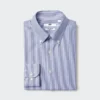 Men’s Super Non-Iron Slim Shirt | Button Down Collar | Striped