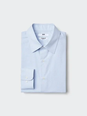 Men’s Super Non-Iron Slim Shirt | Regular Collar | Checked